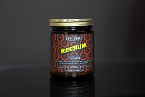 Last Looks Grooming Movie Scented Candles Redrum Inspired By The Shining Kubrick Horror Film Candles That Smell Like Movies