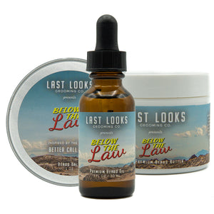 Last Looks Grooming Below The Law Beard Oil Beard Balm and Beard Butter Inspired By Better Call Saul Breaking Bad