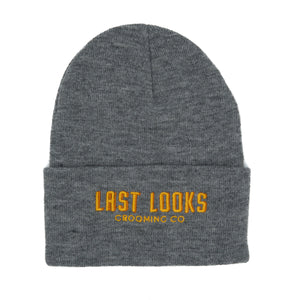 Last Looks Grooming Apparel Beanie Hat Heather Grey