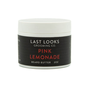Last Looks Vegan Beard Butter Pink Lemonade