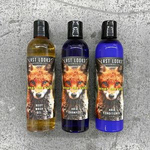 Hair & Body Shower Set - Body Wash Gel, Hair Shampoo, And Hair Conditioner